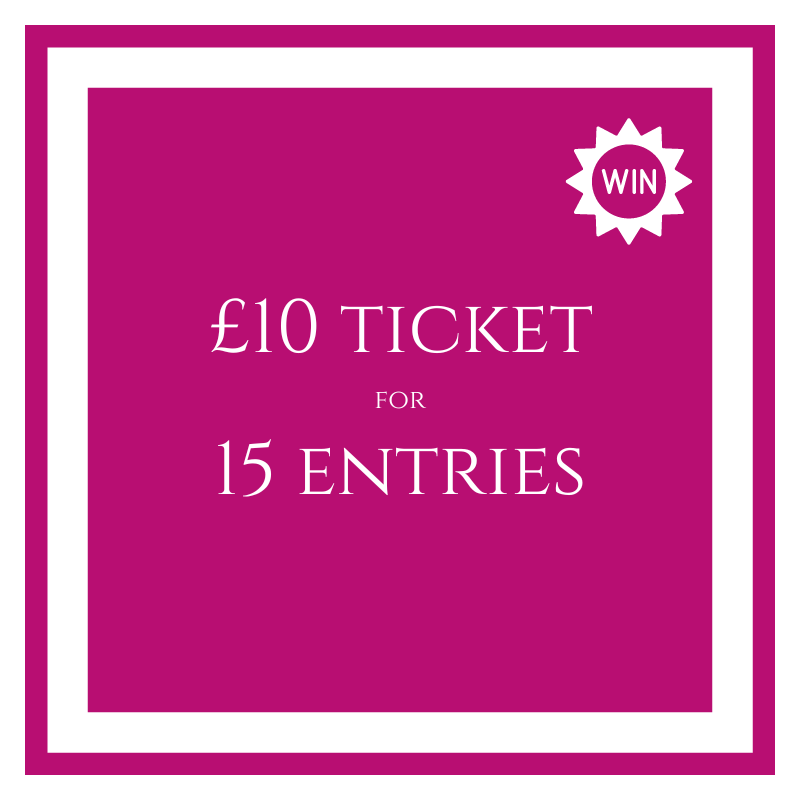 £10 for 15 entries