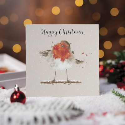 Merry Christmas Robin Boxed Cards