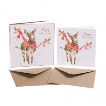 Happy Christmas Donkey Boxed Cards