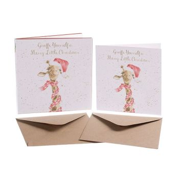 Giraffe Yourself A Merry Little Christmas Boxed Cards