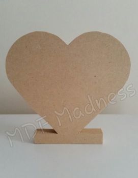 Solid Heart on Stand 