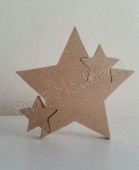 Star with 2 Star Inserts