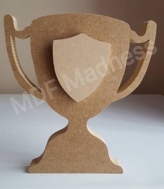 Trophy with Badge