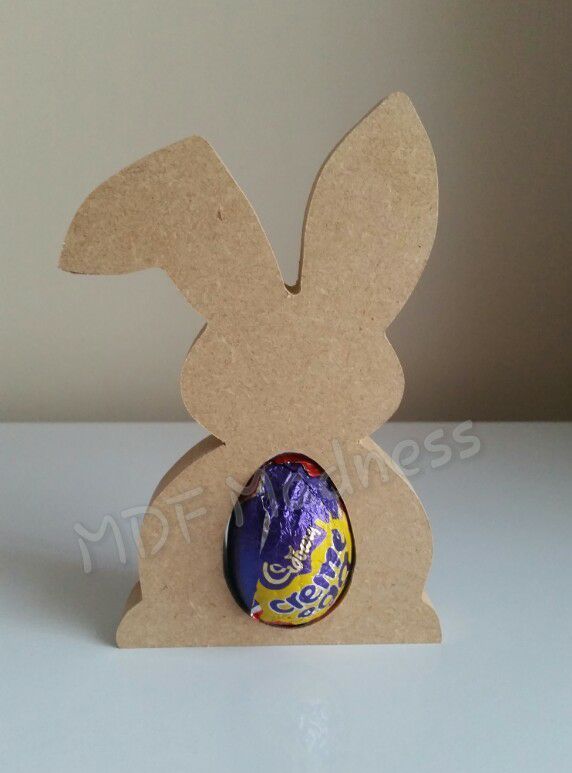 Bunny with Egg Cut Out