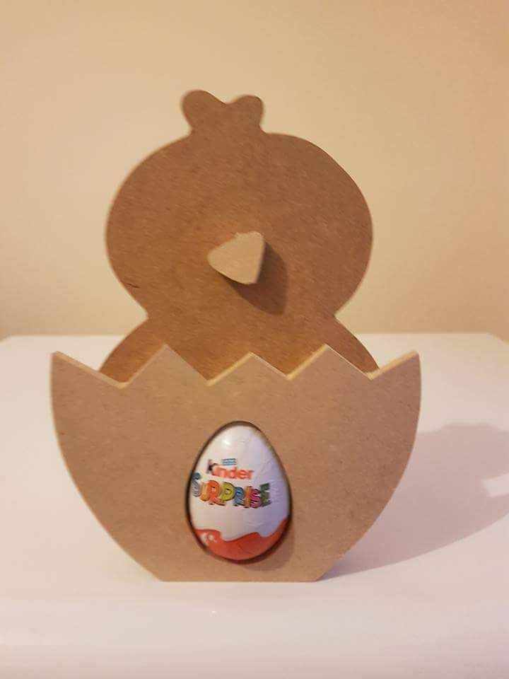 Chick in Egg with Egg Cut Out