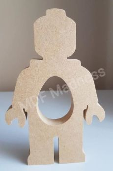 Lego Man with Egg Cut Out