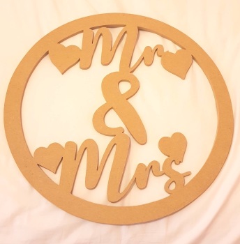 Giant Mr and Mrs Plaque