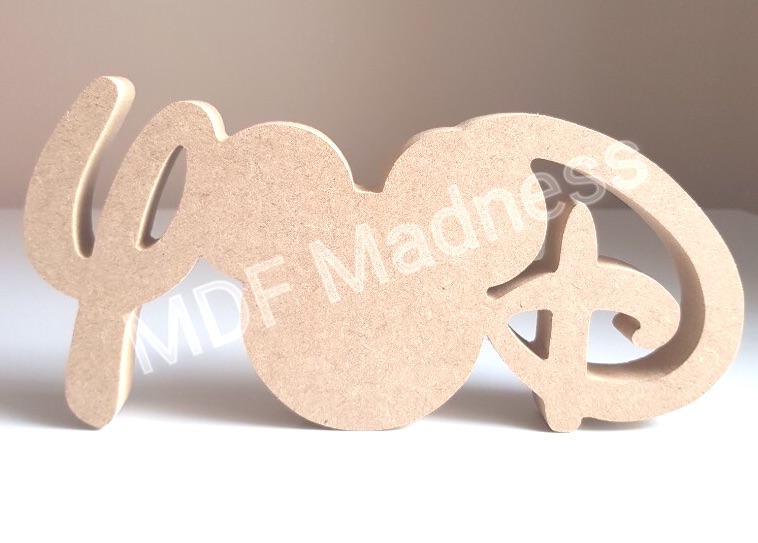 Disney Initials Set with Mickey or Minnie