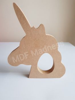 Unicorn Head with Egg Cut Out