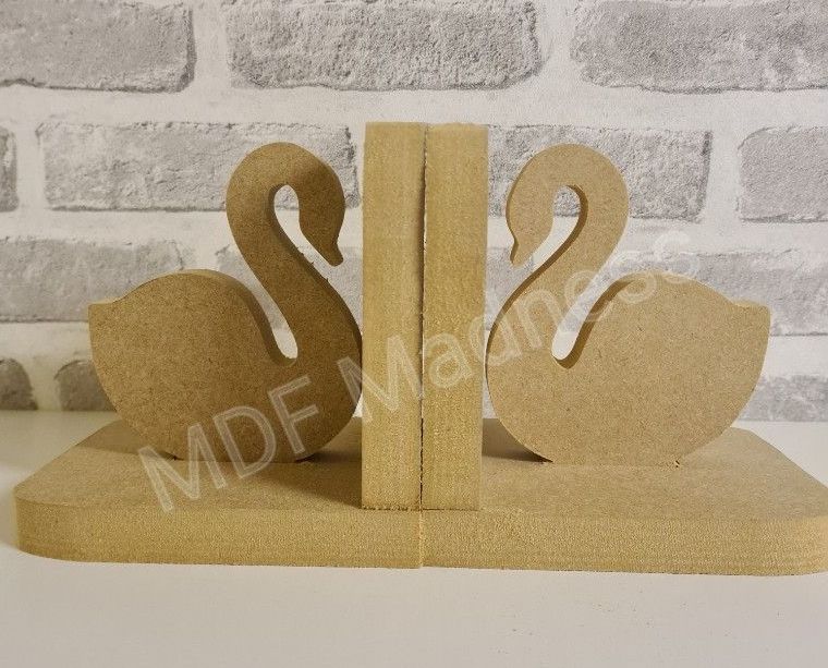 Swan Book Ends 