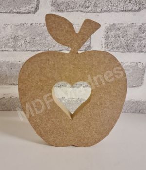 Apple with Heart Cut Out