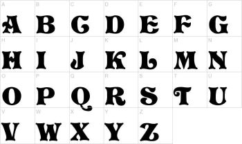 Storybook Font. (Capital Letters)