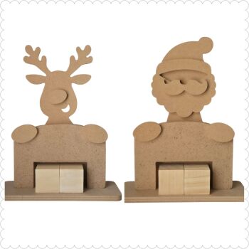 Christmas Countdown Block with Cubes