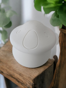 Clay / Ceramic Toadstool Pot