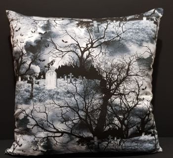 Wicked Graveyard Cushion Cover