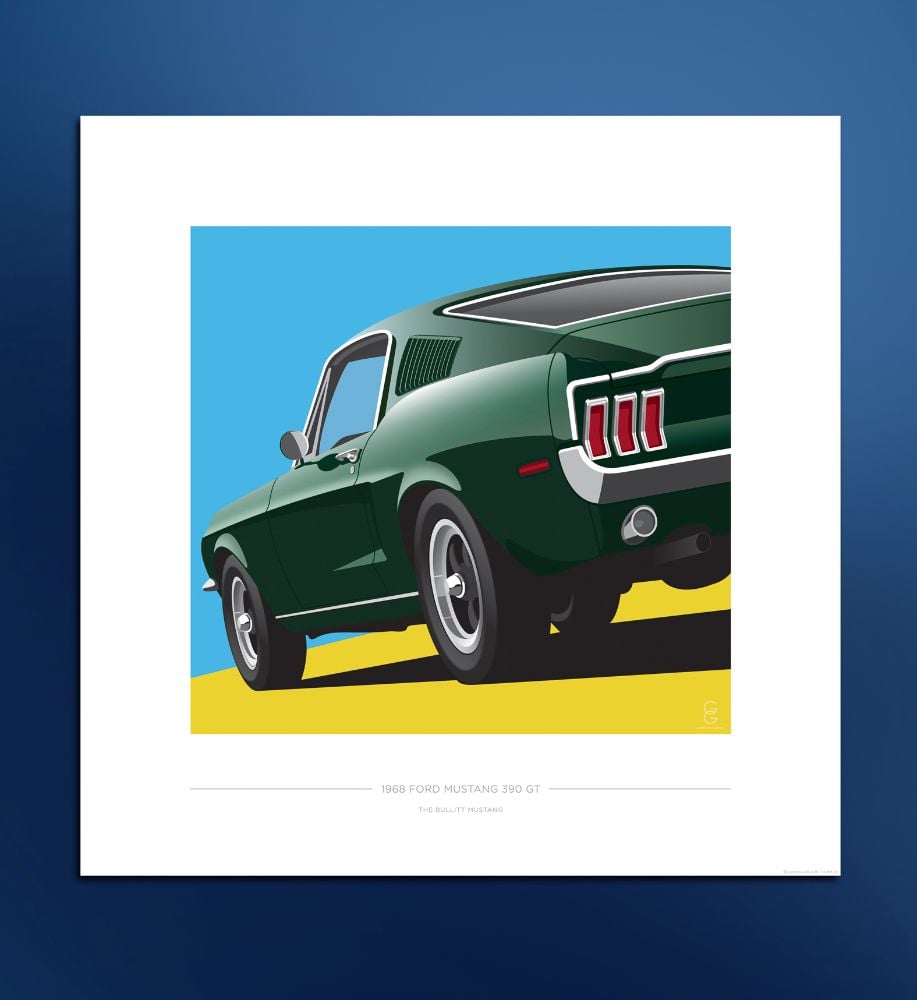 BULLITT MUSTANG 390 GT-1968  (Limited Edition)