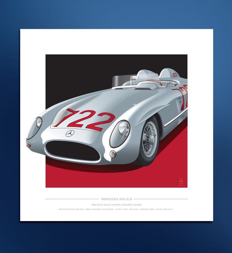 1955 MERCEDES 300 SLR - 722 (Limited Edition)