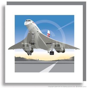 CONCORDE LANDING