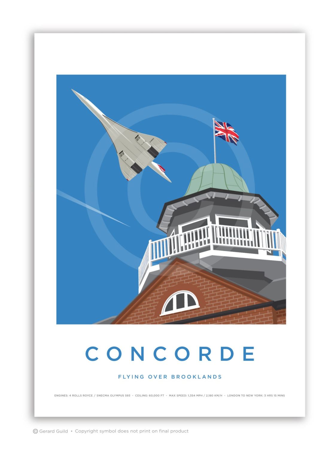 A3 CONCORDE PRINT - 02