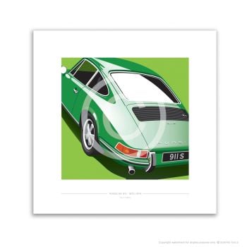 PORSCHE 911 S - 1972-74 - Kelly Green