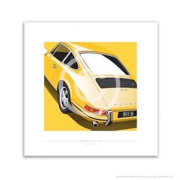 PORSCHE 911 S - 1972-74 - Signal Yellow