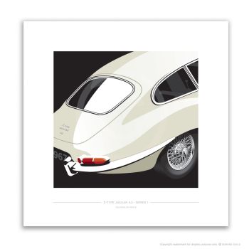E-TYPE JAGUAR - SERIES 1 COUPE