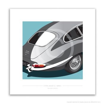 E-TYPE JAGUAR - SERIES 1 COUPE
