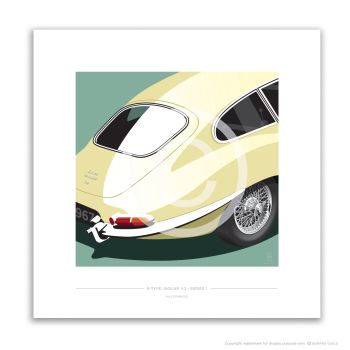 E-TYPE JAGUAR - SERIES 1 COUPE