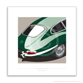 E-TYPE JAGUAR - SERIES 1 COUPE