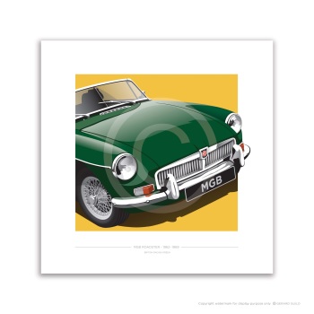 MGB ROADSTER 196 -1969 - British Racing Green