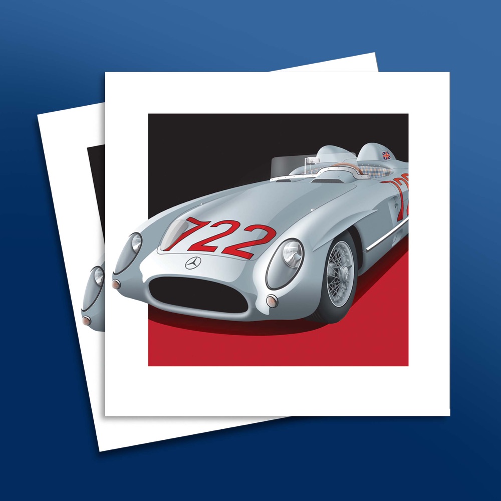 1955 MERCEDES 300 SLR - 722
