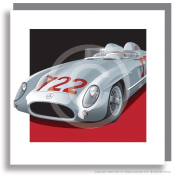 1955 MERCEDES 300 SLR - 722