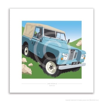 LAND ROVER S3 - Marine Blue