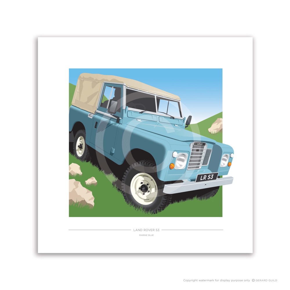 Land Rover S3 - Marine Blue