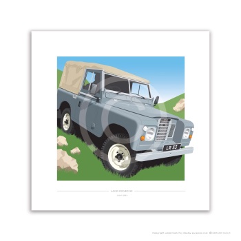 LAND ROVER S3  - LIGHT GREY