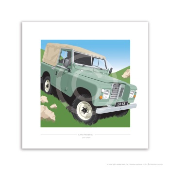 LAND ROVER S3  - LIGHT GREEN