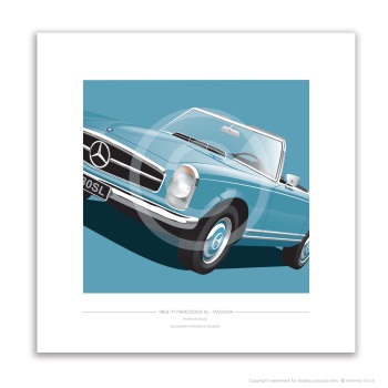 MERCEDES SL 1963-71 (PAGODA) Limited Edition
