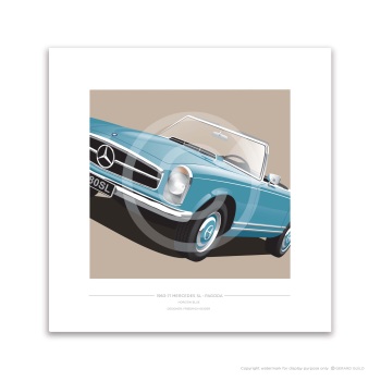 1963-71 MERCEDES SL - PAGODA