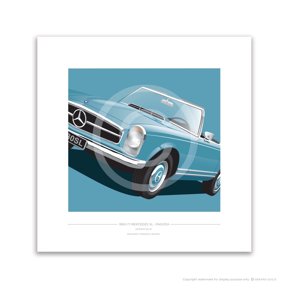 1963-71 MERCEDES SL - PAGODA