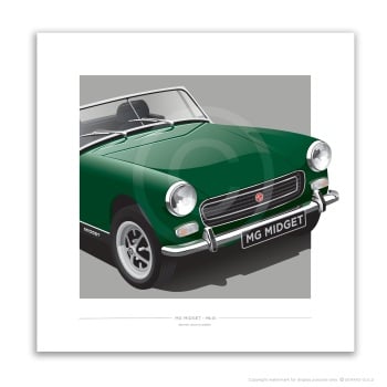 MG MIDGET Mk III - British Racing Green