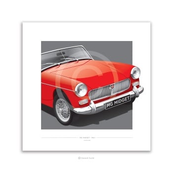 MG MIDGET Mk II - Tartan Red