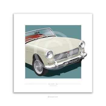 MG MIDGET Mk II - Old English White