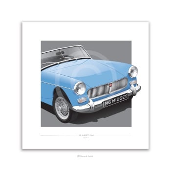 MG MIDGET Mk II - Iris Blue