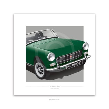 MG MIDGET Mk III - British Racing Green