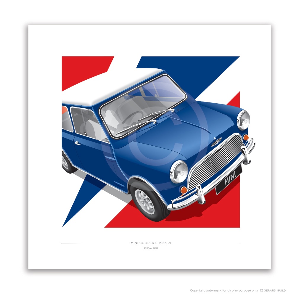 MINI COOPER S 1963-71 - Mineral Blue