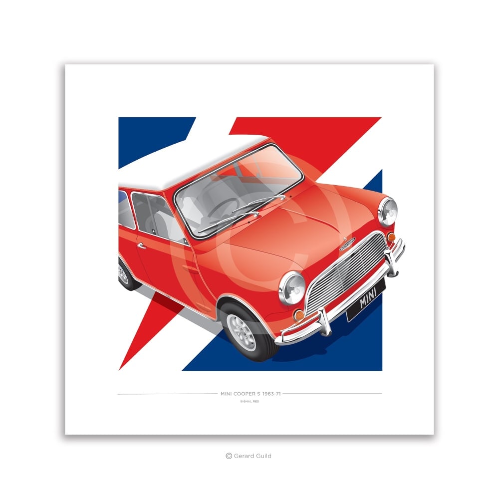 MINI COOPER S 1963-71 - Signal Red