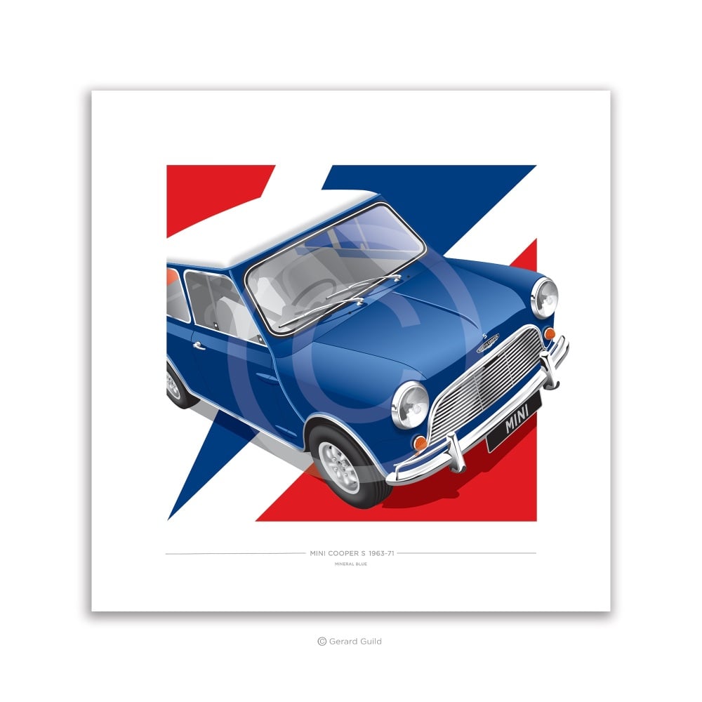 MINI COOPER S 1963-71 - Mineral Blue