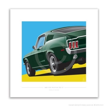 BULLITT MUSTANG 390 GT-1968  (Limited Edition)