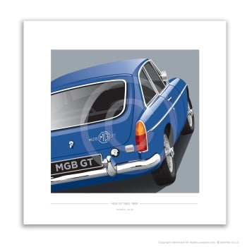 MGB GT - Mineral Blue