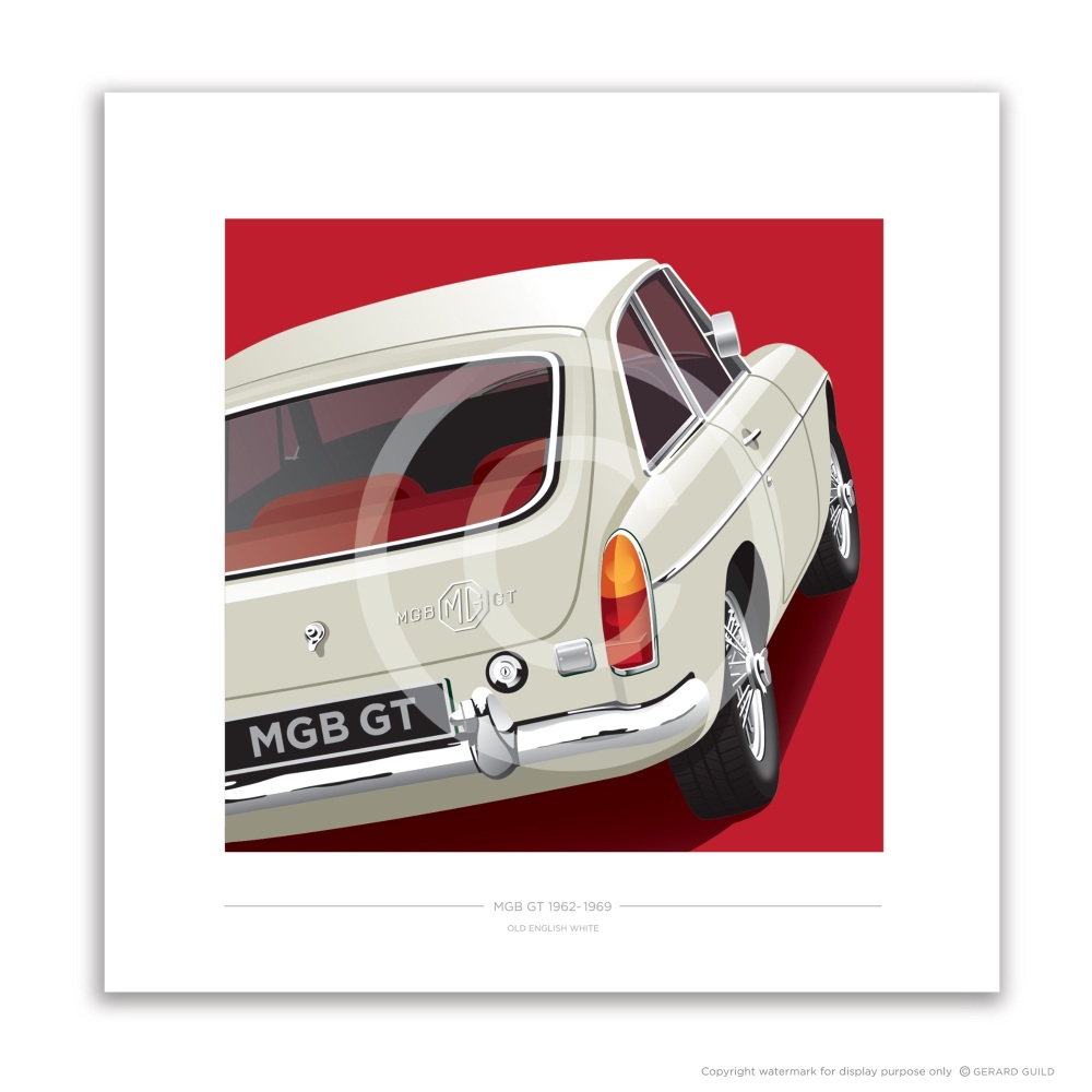 MGB GT - Old English White